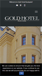 Mobile Screenshot of goldhotel.hu
